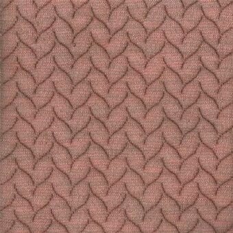 Woven fabric texture, powder pink, repeating braid pattern with raised rounded shapes, dense nubby weave, Moroso baby braid a8620–mini me.